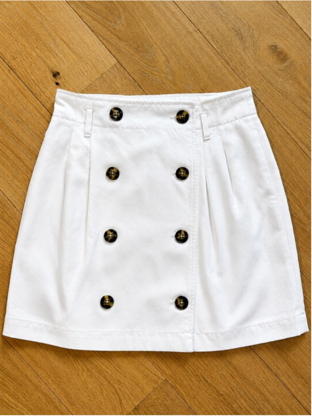 Banana Republic White Sailor Mini Skirt | Size 4